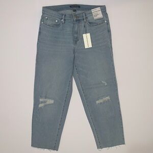 Calvin Klein Women’s High Rise Straight Blue Denim Jeans-Size 30 New